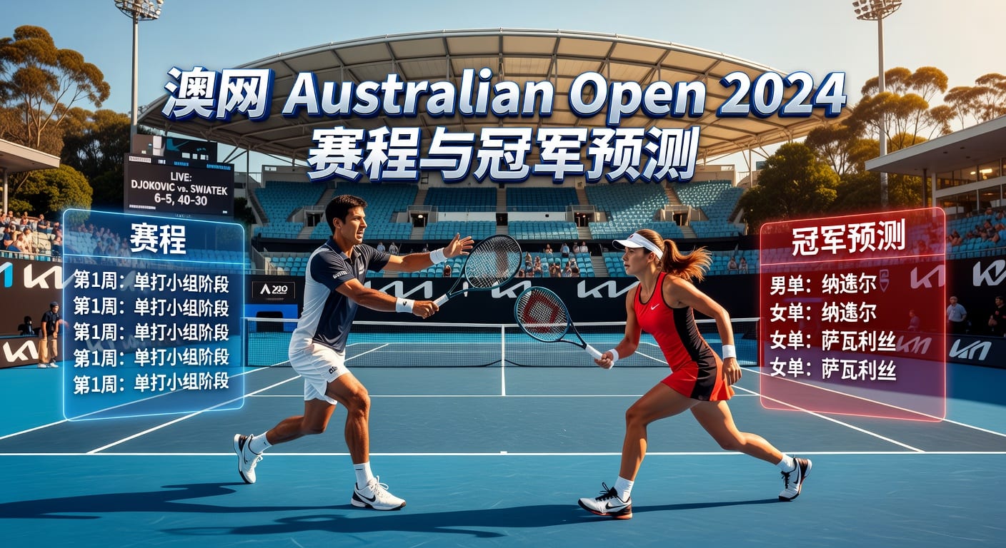 澳网 Australian Open 2026年赛程看点与投注技巧｜林帝pg