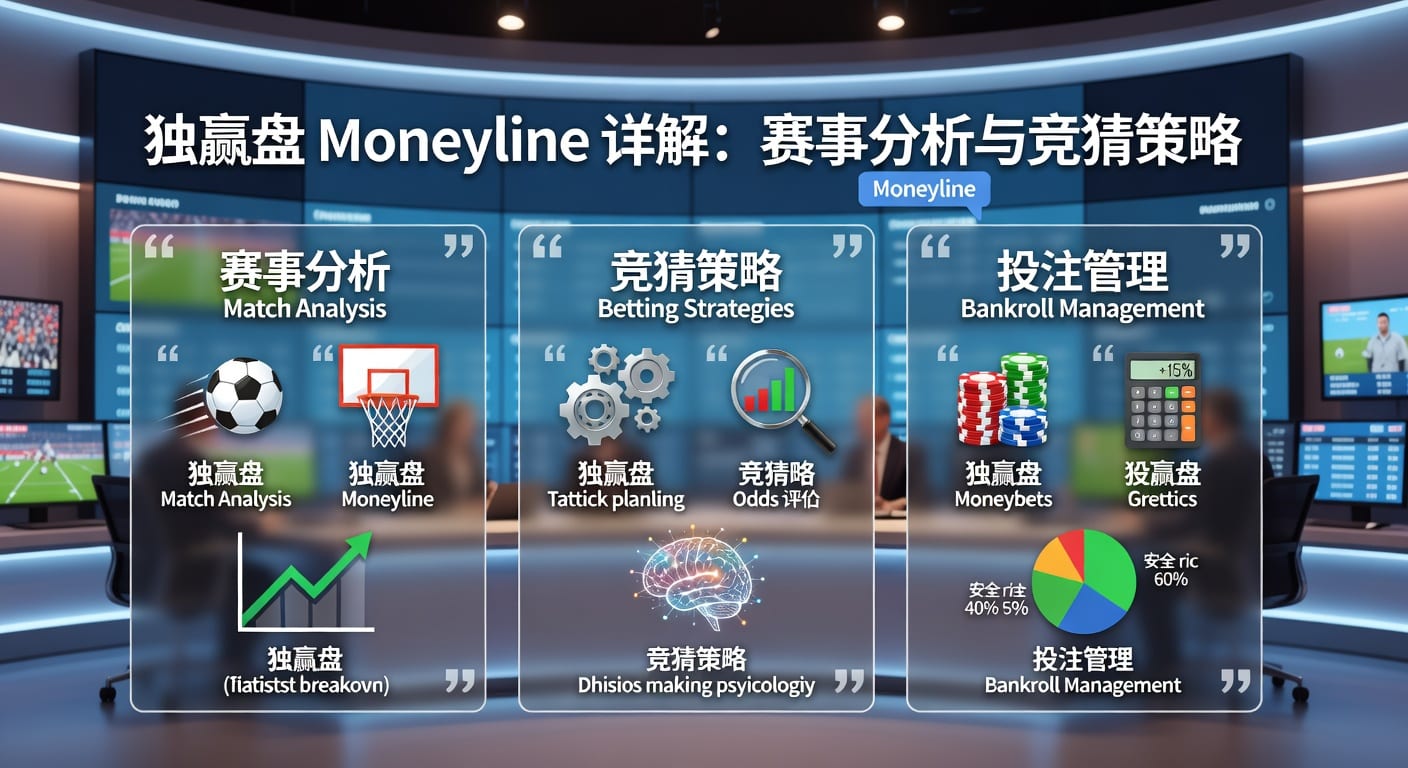 独赢盘 moneyline 2026年投注技巧与赛前判断