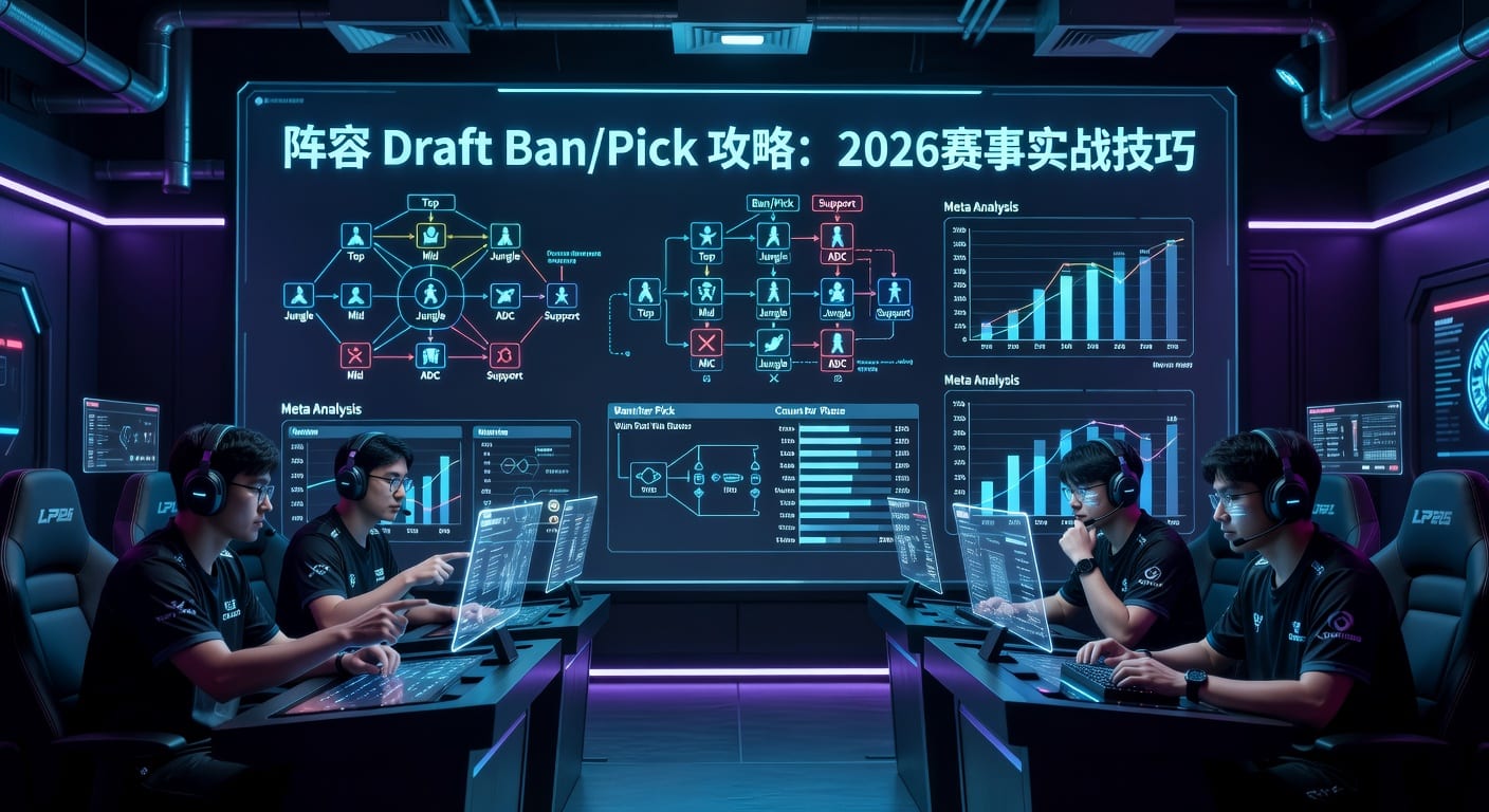 阵容 Draft Ban/Pick 解析：赛前博弈与判断