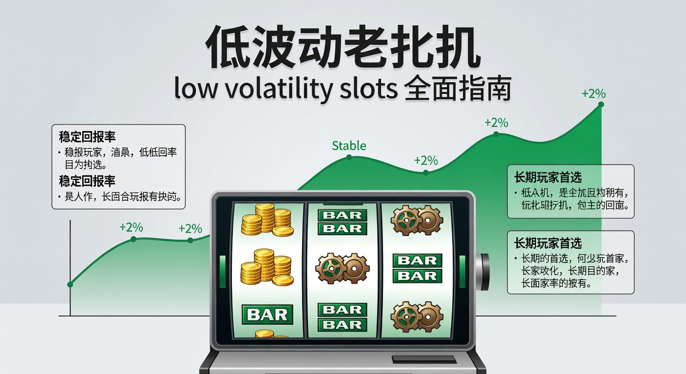 低波动老虎机 low volatility slots｜2026年实战解析