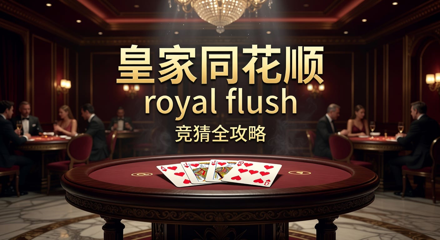 皇家同花顺 royal flush 实战解析｜明陞M88平台