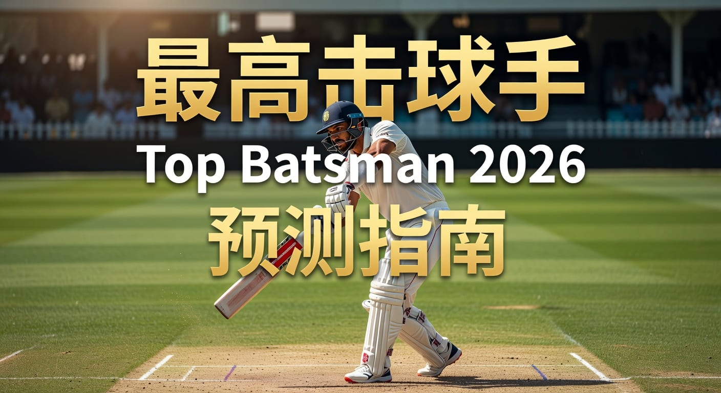 最高击球手 Top Batsman｜2026年数据解读与判断