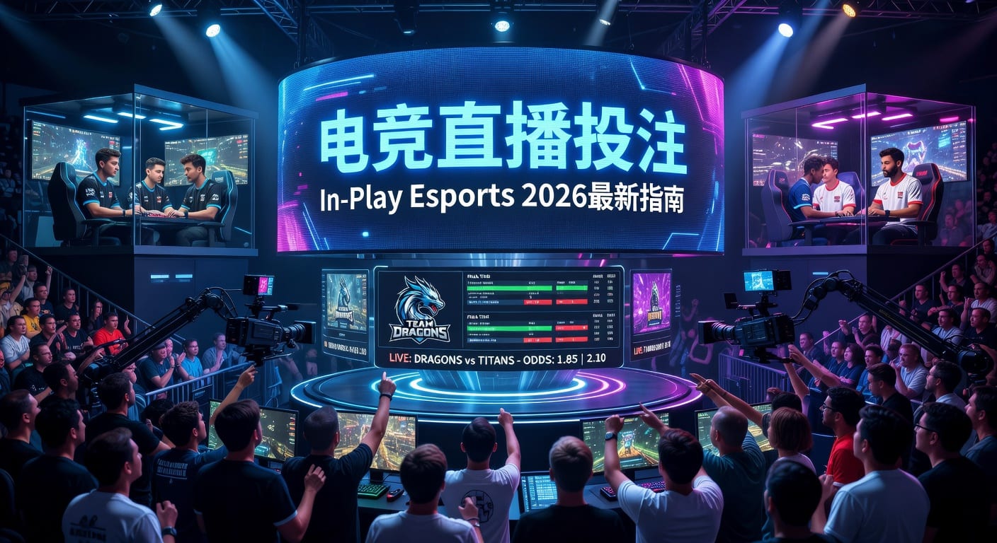 电竞直播投注 In-Play Esports 临场投注技巧
