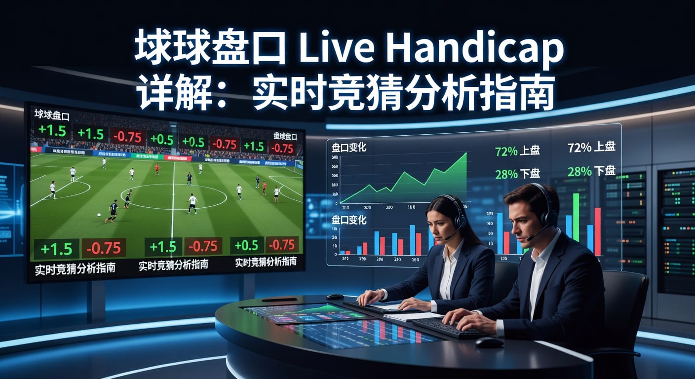 滚球盘口 live handicap 实战解读与盘口变化判断